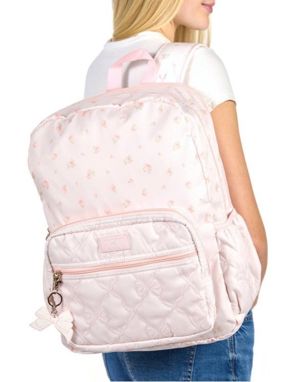 IN-HAND | LoveShackFancy x Target Yoobi Backpack Ditsy Backpack Ballet Bloom - Picture 7 of 9